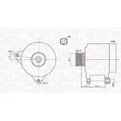 MAGNETI MARELLI 063731914010 Dynamo / Alternator