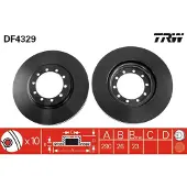 TRW Remschijf DF4329, 1 Stuk