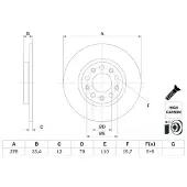 Bosch 0 986 479 H24 Remschijf