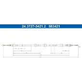Ate Kabel, parkeerrem 24.3727-3421.2