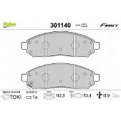 Valeo 301140 Remblokken