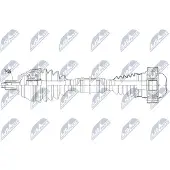 NTY NPW-WW-233 Aandrijfas