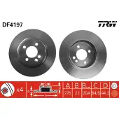 TRW DF4197 Remschijf