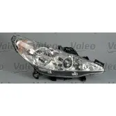 Valeo KOPLAMP RECHTS MET KNIPPERL. H7+H7+H1 VALEO 043243 voor o.a. PEUGEOT