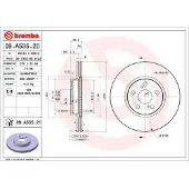 Brembo Remschijf 09.A535.21