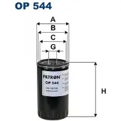FILTRON OP 544 Oliefilter