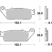 Brembo 07HO30SR Remblokken