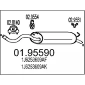 MTS Einddemper 01.95590