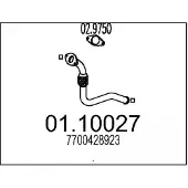 MTS 01.10027 Voorpijp
