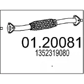 MTS Uitlaatpijp 01.20081