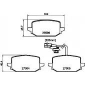 Textar 2658902 Remblokken