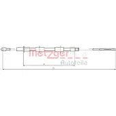 METZGER 10.4155 Handremkabel