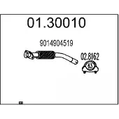 MTS 01.30010 Voorpijp