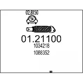 MTS 01.21100 Voorpijp