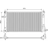 Valeo Radiator, motorkoeling 701263