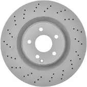 Bosch Remschijf 0 986 479 412 voorkant, geventileerd, sterk gecarboniseerd, 1 Stuk