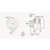 MAGNETI MARELLI 063731927010 Dynamo / Alternator