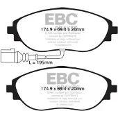 EBC Brakes DP42127R Remblokken