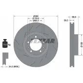 Textar 92214005 Remschijf