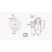 MAGNETI MARELLI 063731837010 Dynamo / Alternator