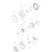 MAHLE ORIGINAL Dynamo / Alternator MG 477
