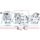 Nissens Compressor, airconditioning 891022