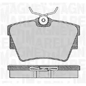 MAGNETI MARELLI Remblokkenset, schijfrem 363916060370