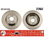 TRW Remschijf DF4916S