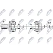NTY NPW-VV-168 Aandrijfas