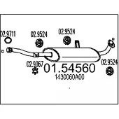 MTS Middendemper 01.54560