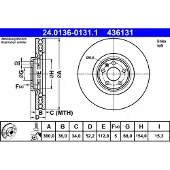 Ate Remschijf 24.0136-0131.1