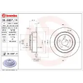 Brembo Remschijf 08.6897.11