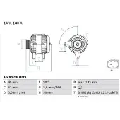 Bosch 0 986 083 850 Dynamo / Alternator