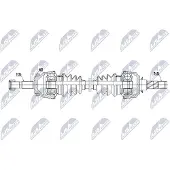 NTY Aandrijfas NPW-VV-173