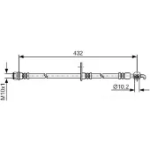 Bosch Remleiding 1 987 481 A58