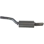 Bosal Einddemper 233-165 Bosal voor o.a. VOLKSWAGEN