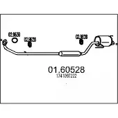 MTS 01.60528 Einddemper