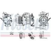 Nissens Compressor airconditioning 890589