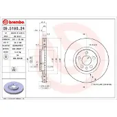 Brembo 09.5180.24 Remschijf