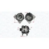 MAGNETI MARELLI 063735695010 Dynamo / Alternator