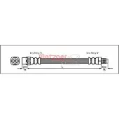 METZGER 4110044 Remslang