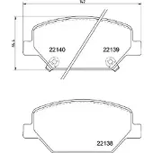 Brembo Remblokset, schijfrem P 07 007