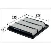 Valeo 585856 Luchtfilter