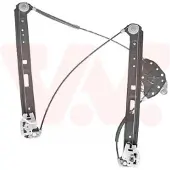 VAN WEZEL RAAMMECHANISME RECHTS VOOR ELEKTRISCH zonder MOTOR 4-deurs BMW E46 0646266 Van Wezel voor o.a. BMW