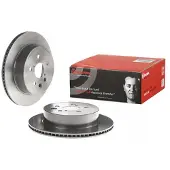 Brembo Remschijf 09C93011 achter, geventileerd, 1 Stuk