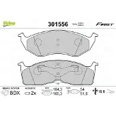 Valeo 301556 Remblokken