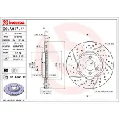 Brembo 09.A047.11 Remschijf