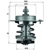 MAHLE ORIGINAL TX 69 79 Thermostaat, koelvloeistof