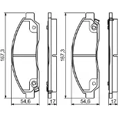 Bosch 0 986 495 159 Remblokken