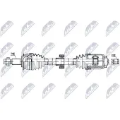 NTY Aandrijfas NPW-DW-059